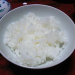 日本料理 旬眞庵 - 米粒のひと粒ひと粒が立ってます。銀シャリ