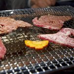 Wagyuusumi Biyakiniku Bisutoro Tobigyuu - 料理・飛騨牛ロース（Ａ５）