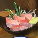 酒蔵 石松 - 金目鯛刺し450円