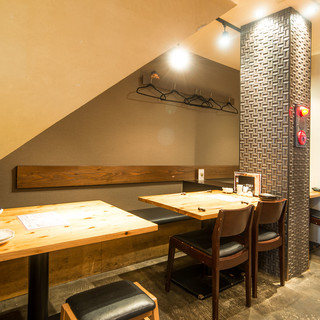 Luxury to enjoy yakitori and Motsu-nabe (Offal hotpot) in a modern adult atmosphere◎