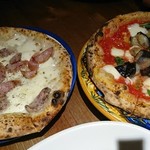 Pizzeria Bakka M'unica - ソーセージと揚げなすのマリゲリータ