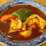 木多郎 - スープカレーのアップ