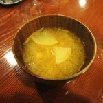 小古食堂 - ゆず入り味噌汁