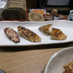 独酌　三四郎 - 長いもの焼き