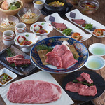 Yakiniku Izakaya Hannodaidokoro - 山形牛堪能コース 4,800円+税/お一人様