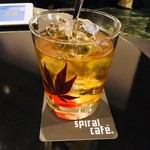 Spiral Cafe - 秋香るハーブティーソーダ（980円）
