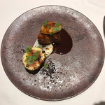 ラ ペ - メインを真上から撮影。