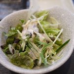 熔岩焼肉　牛火 - ランチのサラダ