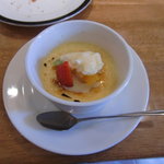 レストラン フィーネ - デザートのブリュレ