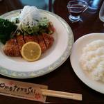 ステーキハウス　おおね - 牛ヒレカツランチ。