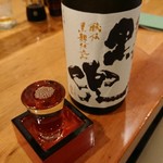 Nihonsoba Asahiya - 池亀 純米吟醸 黒兜 山田錦