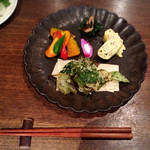 山のごはんよもぎ - （2017年9月）おばんざい盛