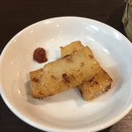 台湾料理 鼎 - 一品小皿の大根もち
