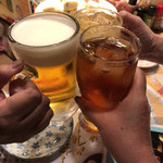 炉ばた焼 いろり - 乾杯〜☆