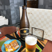日本料理 紫水 - 瓶ビール&おつまみ