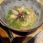 和旬菜 せつだ - あさりラーメン