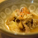 さいき - 牛もつ煮@850円