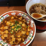 中華食堂　一番館 - 麻婆丼とかけラーメン 