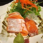 笑福酒場ぜん - トロサーモン刺身