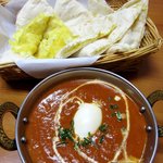 ロイヤルインド - マトンマサラとポテトナンです　