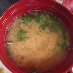 カラフル - 日替わり定食　お味噌汁