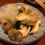 にほん酒食堂 酒和っ家 - つぶ貝と大根