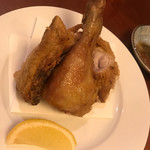 にほん酒食堂 酒和っ家 - ひな鳥のパリパリ揚げ(半身)