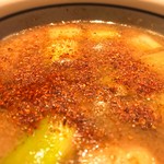 味奈登庵 - 牛せいろそばには唐辛子だ！  
      ブチまけろ！  #BCMKR! 