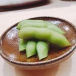 日本橋蛎殻町 すぎた - 2017.8.  ただちゃ豆