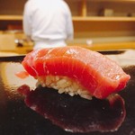 日本橋蛎殻町 すぎた - 2017.8.  中トロ