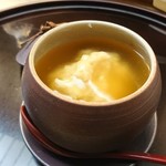 つる由 - 百合根のしん薯、中には穴子入ってるのだ！