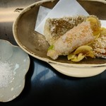 つる由 - 白甘鯛の身をむさぼり食べたい（笑）