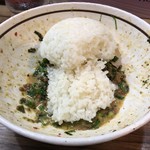 はるか - 【再訪】追い飯に小ライスを入れるとこうなる(笑)