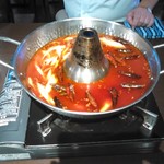 盤古茶屋 - 夏なのに火鍋。四川の人は普通だと聞きましたが…