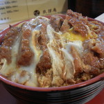 狐狸庵 - かつ丼大盛￥850