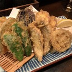 ウミネコ - 天ぷら盛り合わせ