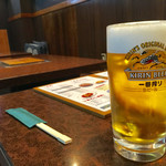 Touraitei - 生ビール　500円