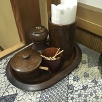 ぽん多本家 - 黒文字の爪楊枝‼︎