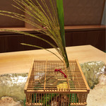 銀座 しのはら - 虫籠がいいですね