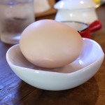 灯 - トースト朝ごはんのゆで卵