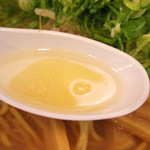 らーめん 紫龍 - 2017年9月　スープ