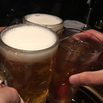 レアなメンバーで乾杯だね～♪