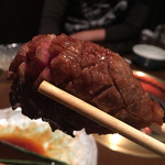 岐山 - 隠し包丁が入っている