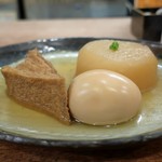 大八 - 厚揚げ、玉子、大根