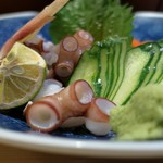 葵 - 活けたこ造り