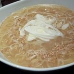 おこし屋北海道 - 裏メニュー「かけラーメン」