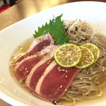 73960967 - 酢橘香る冷やし鴨南蛮蕎麦（2017年秋季）