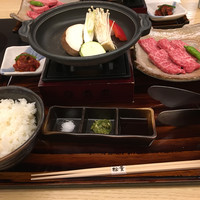 すき焼き 牛しゃぶ 松重 - 