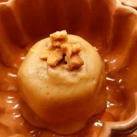 赤坂 菊乃井 - 小蕪風呂炊き　胡桃味噌　胡桃　振り柚子
