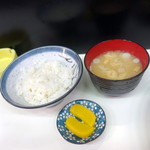 キッチン メグ - ミニセットご飯半分600円